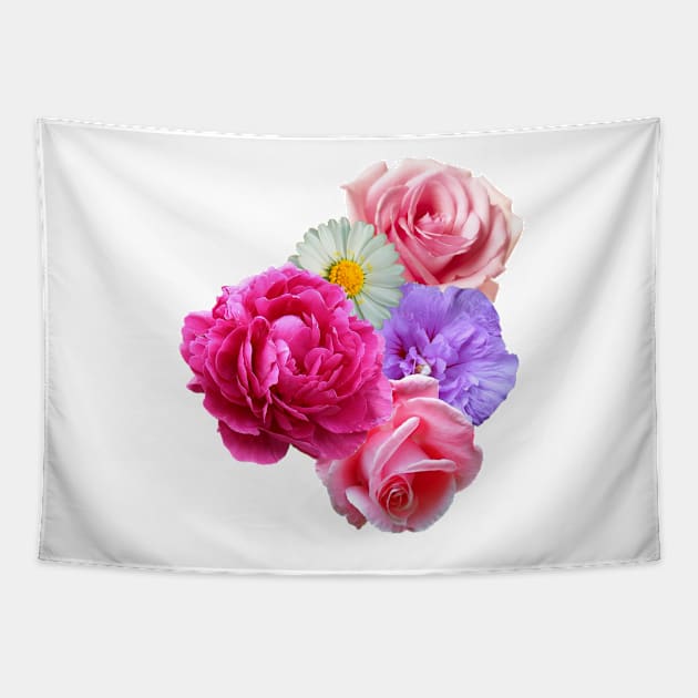 Flowers Tapestry by ghjura