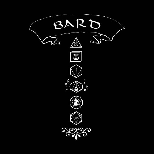 RPG Class: Bard by PlusOneDesigns