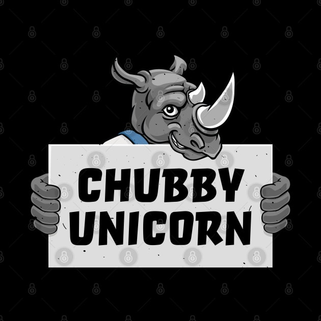 Chubby Unicorn Rhino Gift by SPOKN