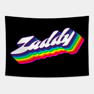 Rainbow Zaddy Tapestry