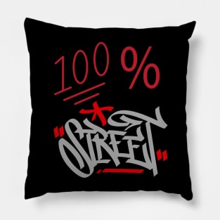 100% STREET DESIGN Pillow