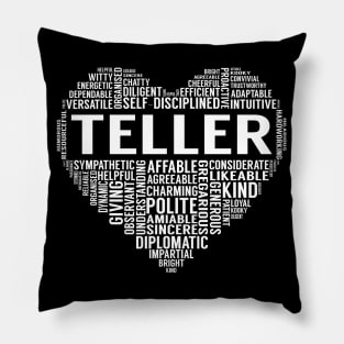 Teller Heart Pillow