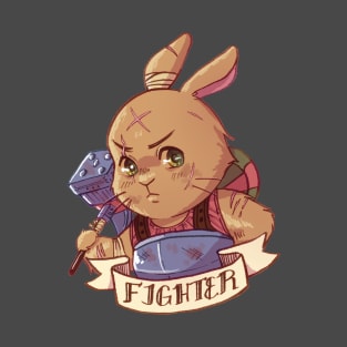 Fighter - TTRPG Buns Series T-Shirt