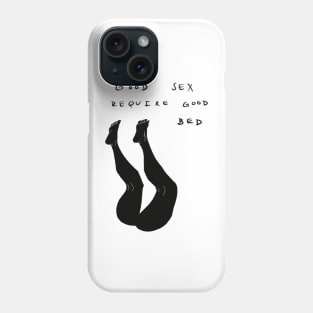 Edgy slogan that boosts your self confidence Phone Case