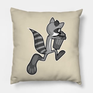 The Trash Panda Pillow