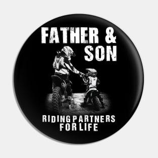 Father and Son Pin