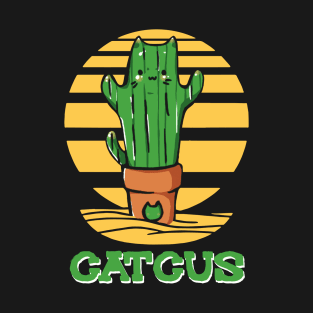 Catcus - Cactus Cat T-Shirt