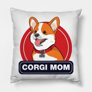 Corgi Mom Pillow