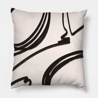 Abstract Modern Shapes Pillow