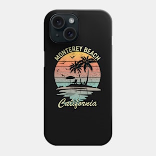 Family Vacation California Monterey Beach Phone Case