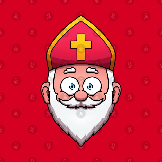 Saint Nicolaas Face by TheMaskedTooner