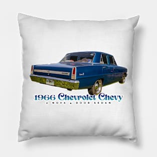 1966 Chevrolet Chevy II Nova 4 Door Sedan Pillow