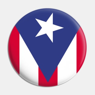 Puerto Rico Flag Emblem Pin