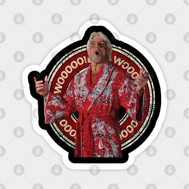 Ric Flair WOOO! Magnet by LufyBroStyle