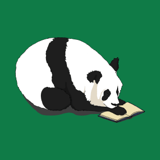 Reading Panda T-Shirt