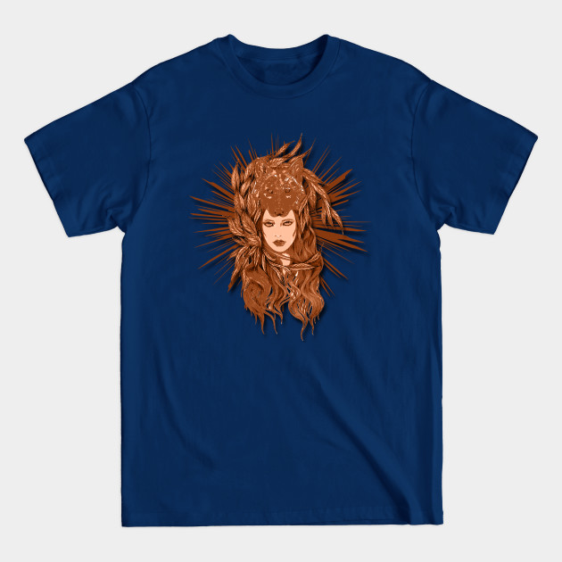 Wolf familiar - Fantasy Artwork - T-Shirt