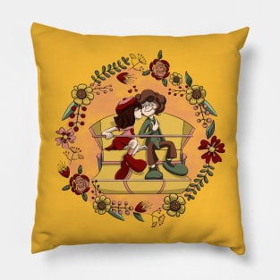 Ferris Wheel Kisses Pillow