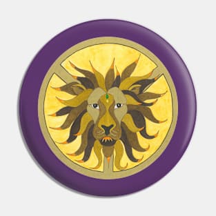 Majestic Lion Pin