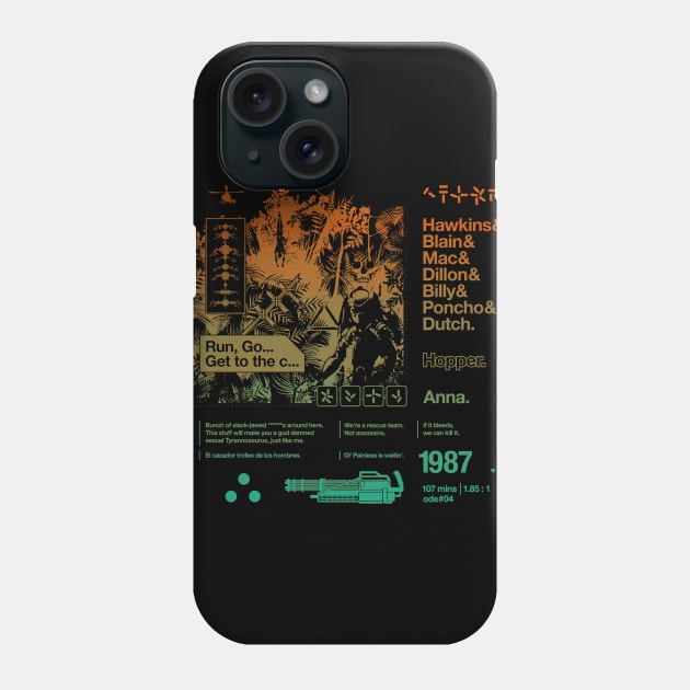 Ode 4 Phone Case by heavyhand