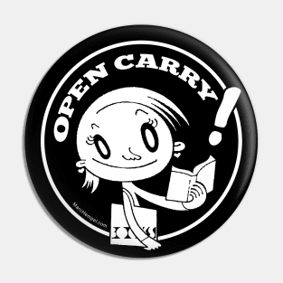 Open Carry! (Books) Pin