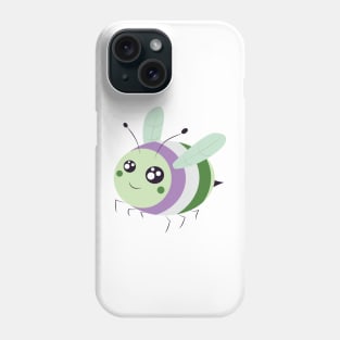 Genderqueer Pride Bee Phone Case