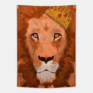 The King of Lions Tapestry