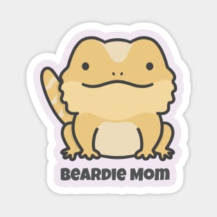 Yellow Bearded Dragon Mom Beardie Parent Magnet