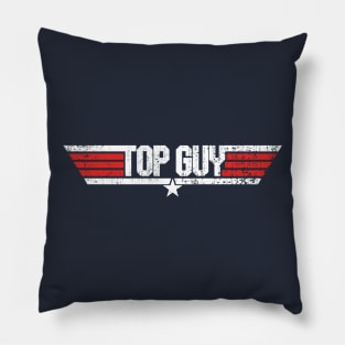 Top Guy - Top Gun Parody Pillow