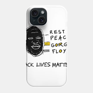 Rest In Piece George Floyd Phone Case