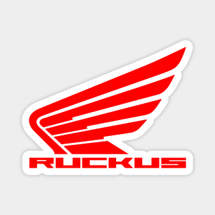 Honda Ruckus Wings (Red) Magnet