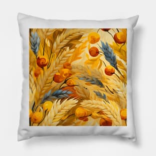 Autumn Harvest Pattern 18 Pillow