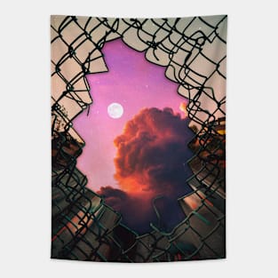 The Other Side Of The Fence Tapestry