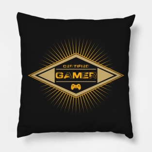 Certified Gamer Pillow