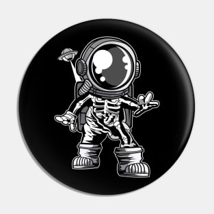 Astronaut Space X Ray Pin