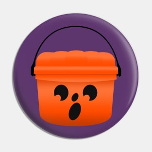 Halloween McBoo Bucket Pin