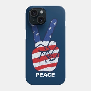 PEACE AMERICA Phone Case