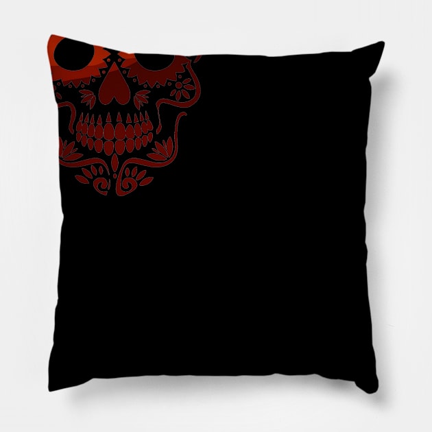 Best Skull Related Gift Idea on Birthday Pillow by MadArting1557