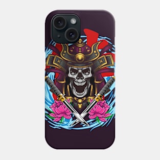 Samurai Skull 03 Phone Case