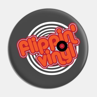 Flippin' Vinyl Pin