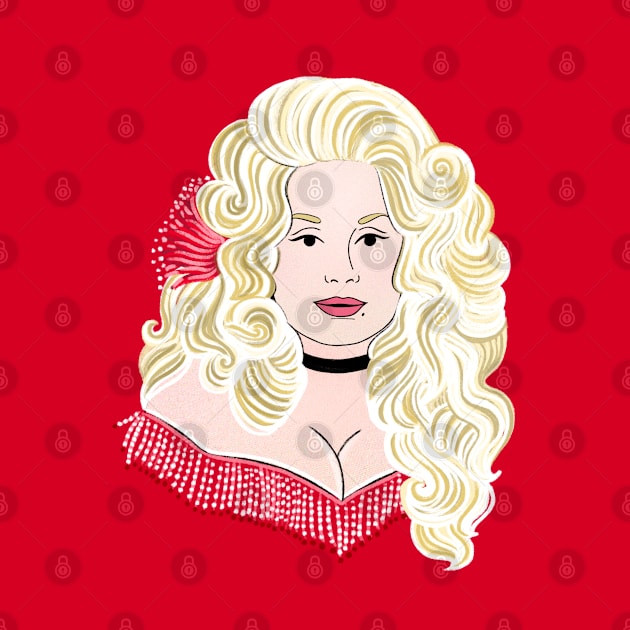 Miss Parton by Illustrating Diva 