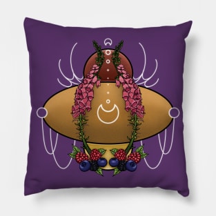 Foxglove n Berries Pillow