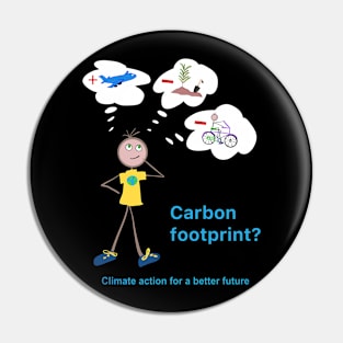 Carbon Footprint Pin