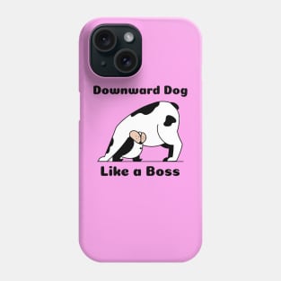 Funny Yoga | Downward Dog Like A Boss Phone Case