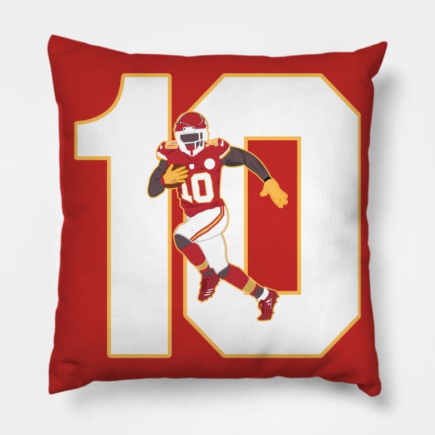 Tyreek hill Pillow by FootballBum