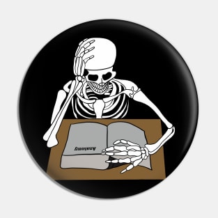 Skeleton studying anatomy Pin