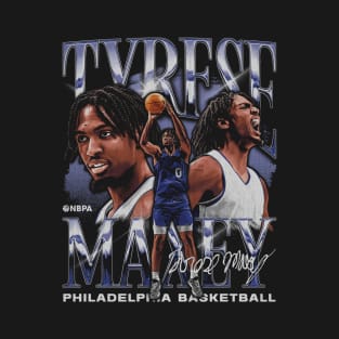 Tyrese Maxey Philadelphia Vintage T-Shirt