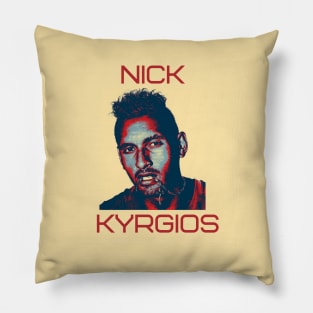 nick kyrgios Pillow