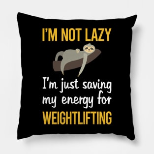 Saving Energy For Weightlifting Lifting Pillow