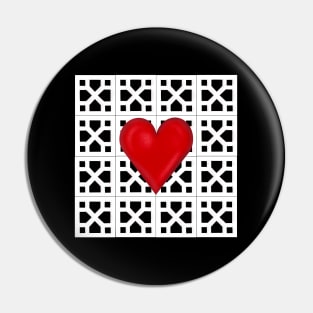 Breeze Block Love Pin