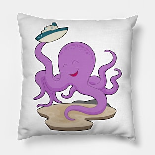 Octopus Octopus Toy boat Pillow